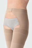 Juzo soft obustronne mocowanie biodrowe almond